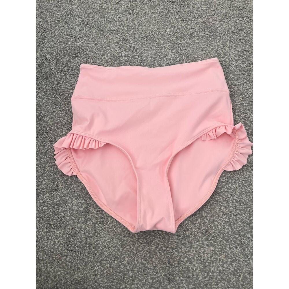 Tiger Friday Dance Bottoms Brief NWOT Size Adult Medium Light Pink Ruffles LL